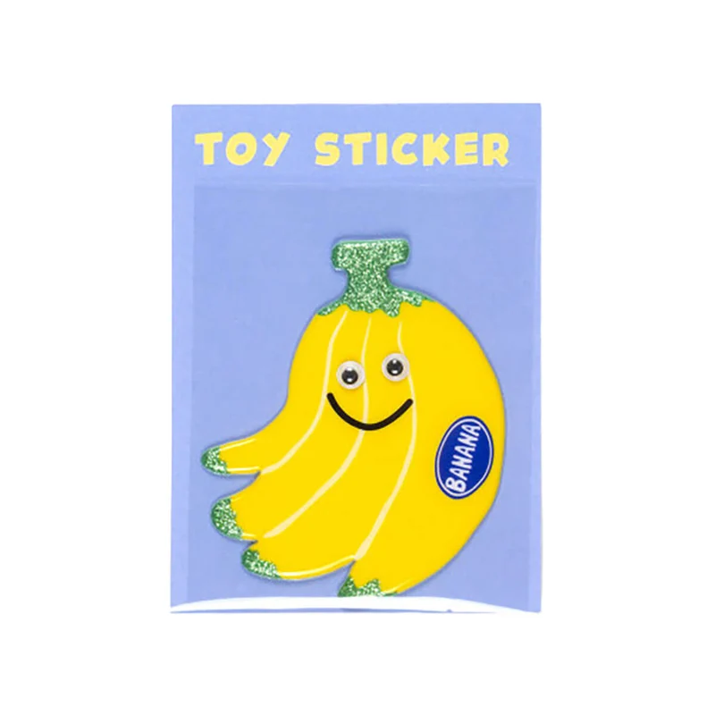 Bananas Googly Eye Toy Sticker by Greeting Life
