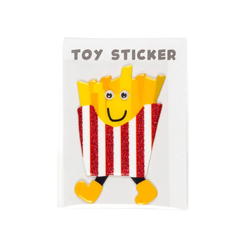Fries Googly Eye Toy Sticker by Greeting Life