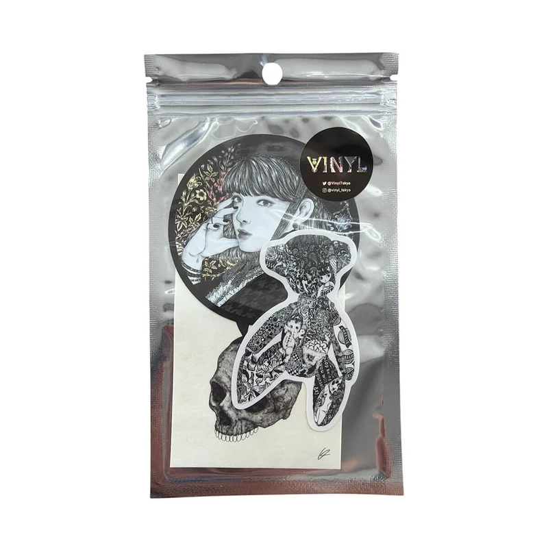 Elly Kawaguchi Sticker Set by KenElephant
