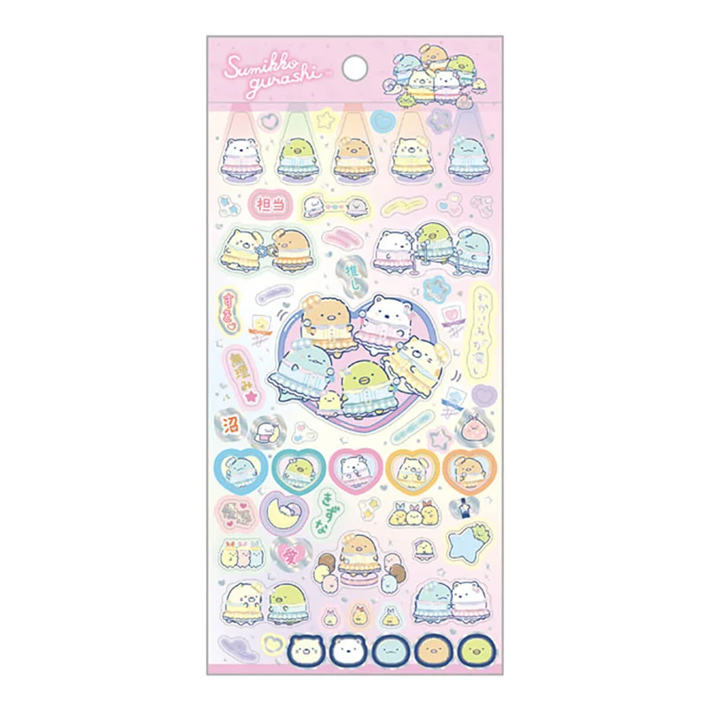 Sumikko Gurashi Pink Dreaming Tails Stickers by San-X
