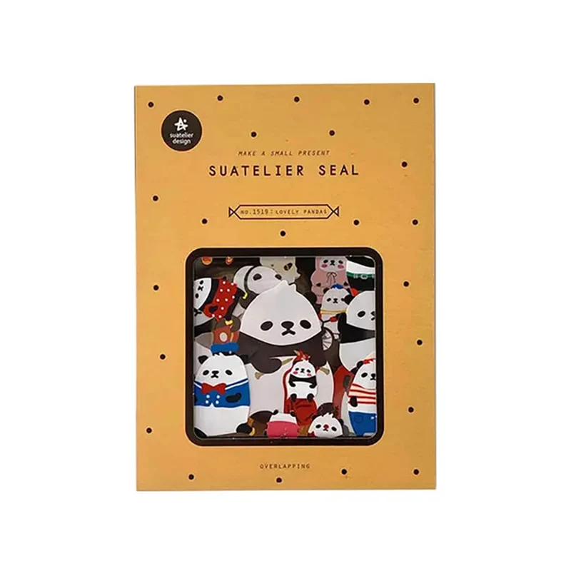 Lovely Pandas Stickers by Suatelier
