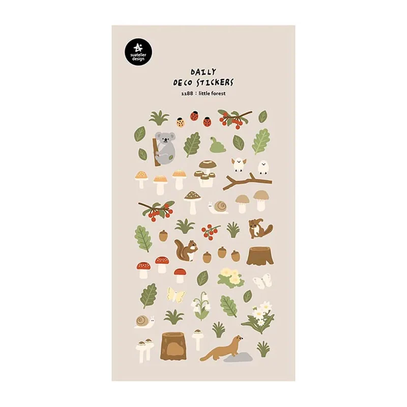 Little Forest Stickers by Suatelier