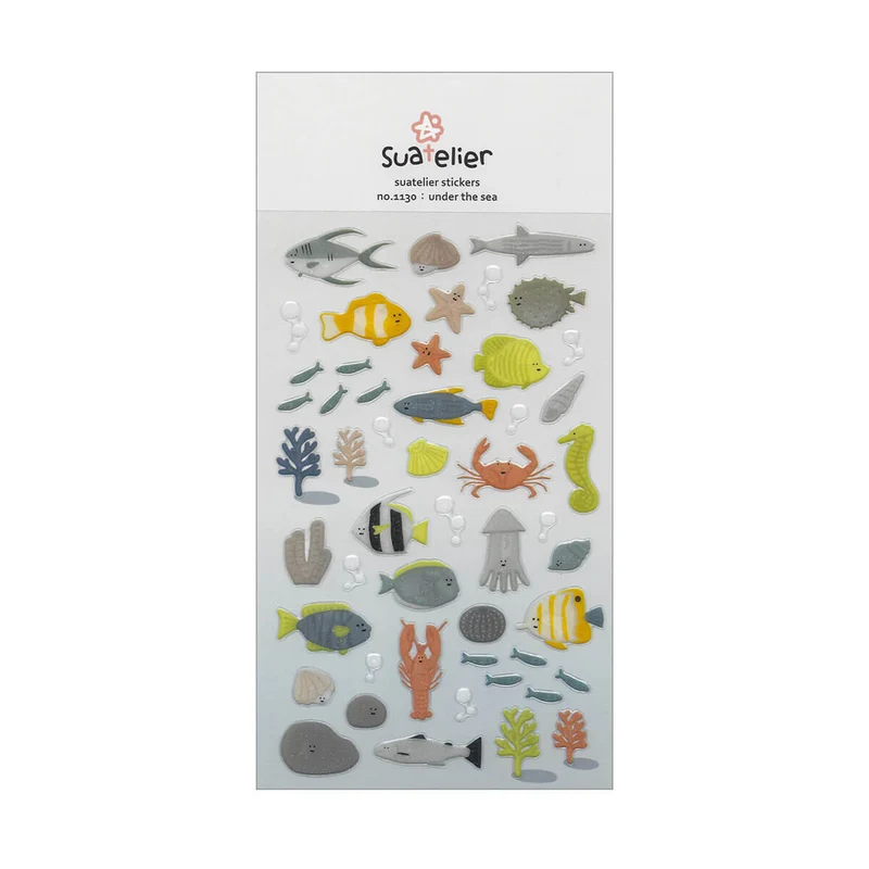 Under The Sea Stickers by Suatelier