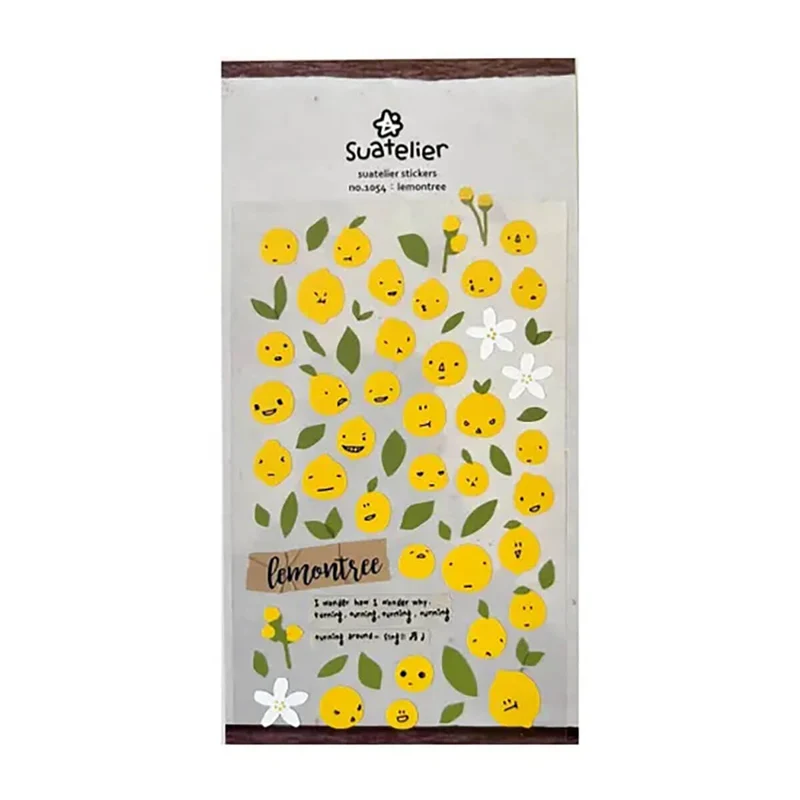 Lemon Tree Stickers by Suatelier