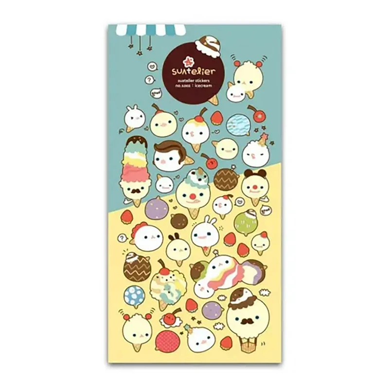 Ice Cream Stickers by Suatelier