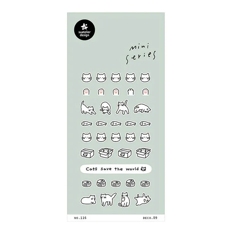 Deco 09 Mini Series Stickers by Suatelier
