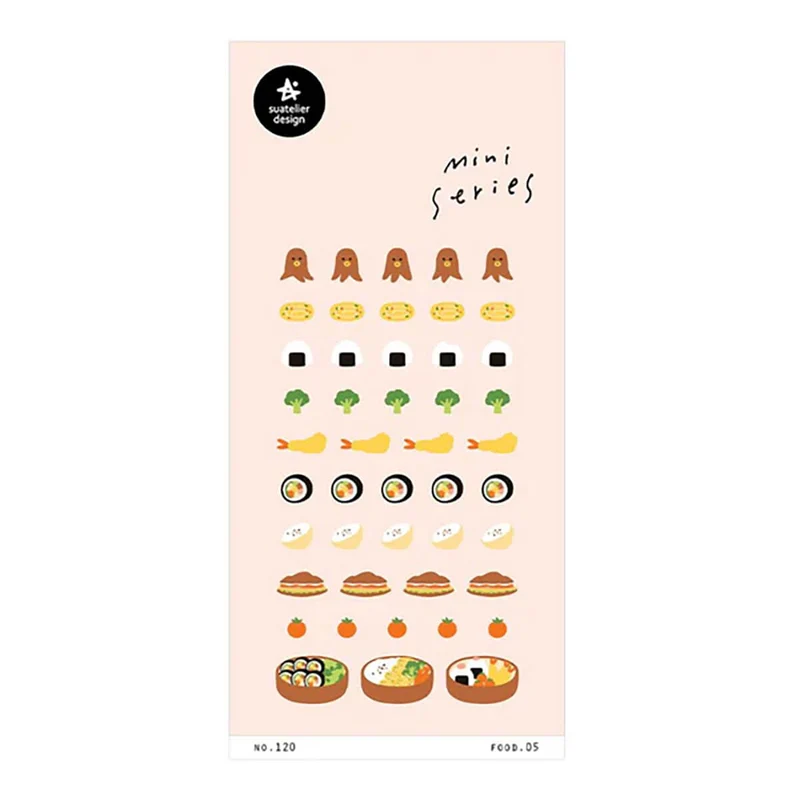 Food 05 Mini Series Stickers by Suatelier