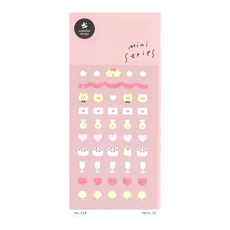 Deco 12 Mini Series Stickers by Suatelier