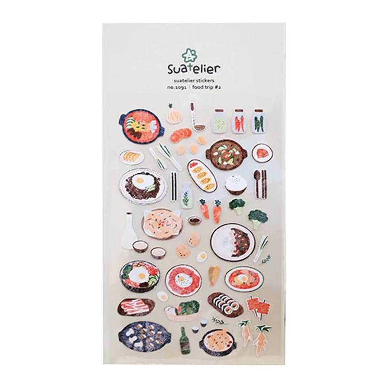 Food Trip Number 2 Stickers by Suatelier
