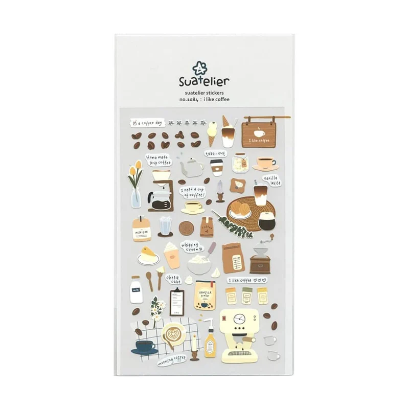 I Like Coffee Stickers by Suatelier