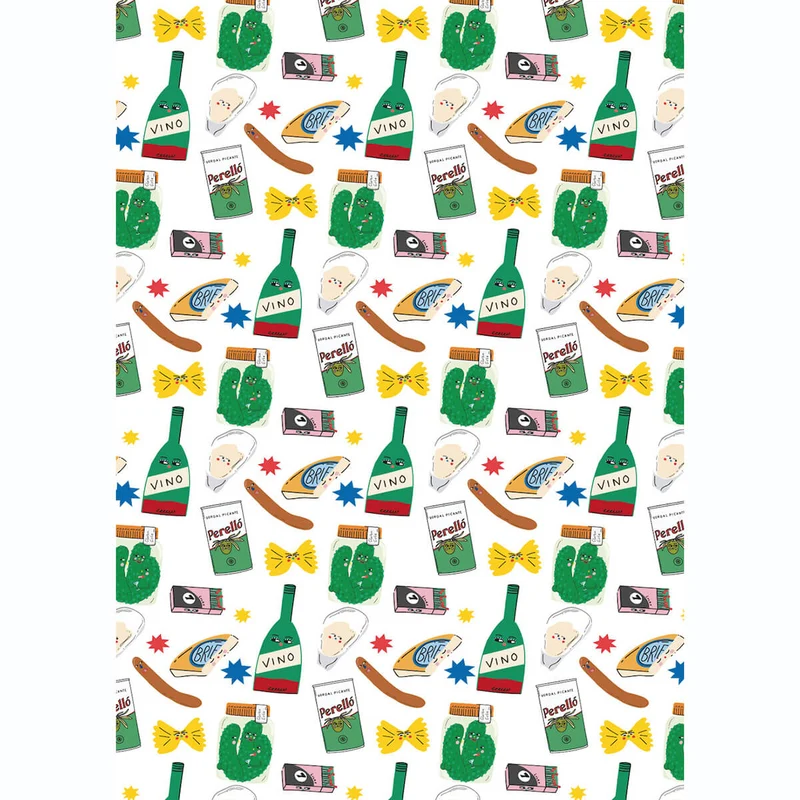 The Deli Gift Wrap by Eat The Moon