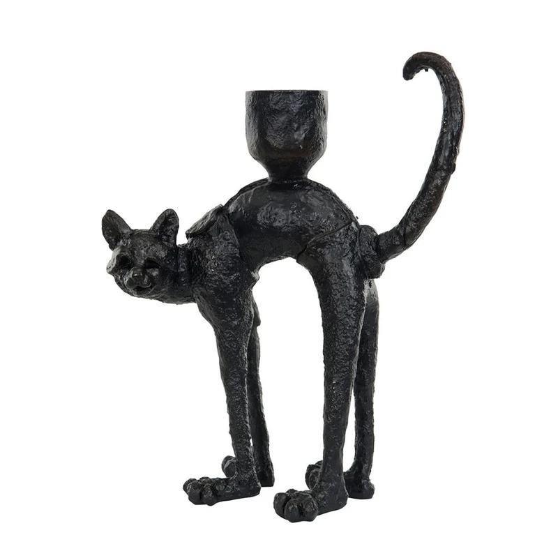 Ljusstake katt