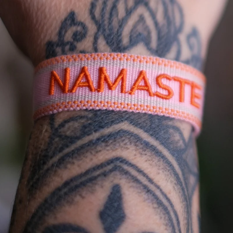 Boho-armband: namaste