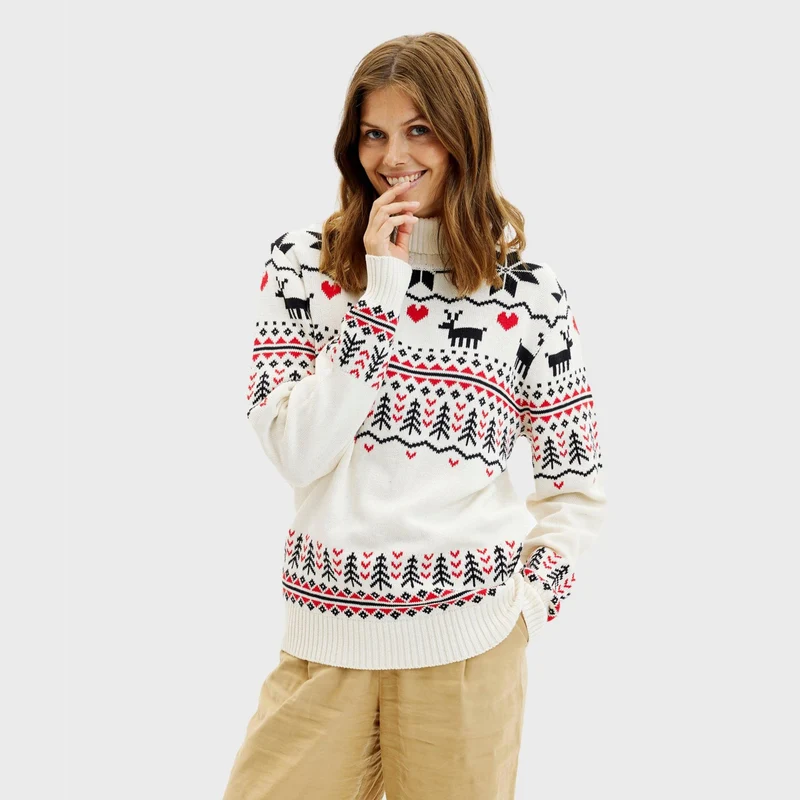 The Greenlandish Christmas Sweater - Dame.