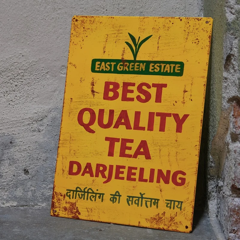 Indisk skylt - Best Quality Tea