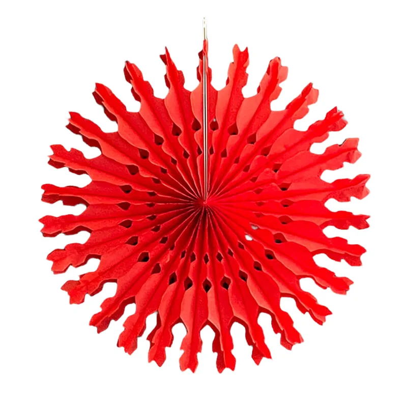 Paper Fan Decoration (30cm) in Various Colours by Petra Boase
