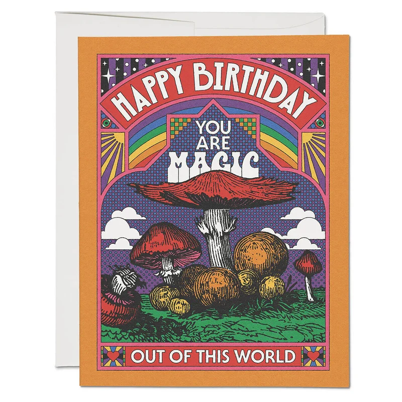 Out Of This World Birthday Greetings Card by Red Cap Cards