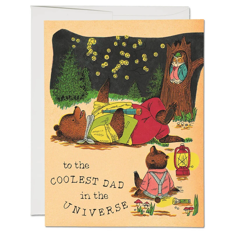 Coolest Dad Greetings Card by Red Cap Cards