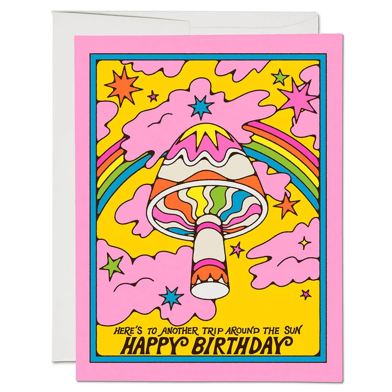 Another Trip Birthday Greetings Card by Red Cap Cards