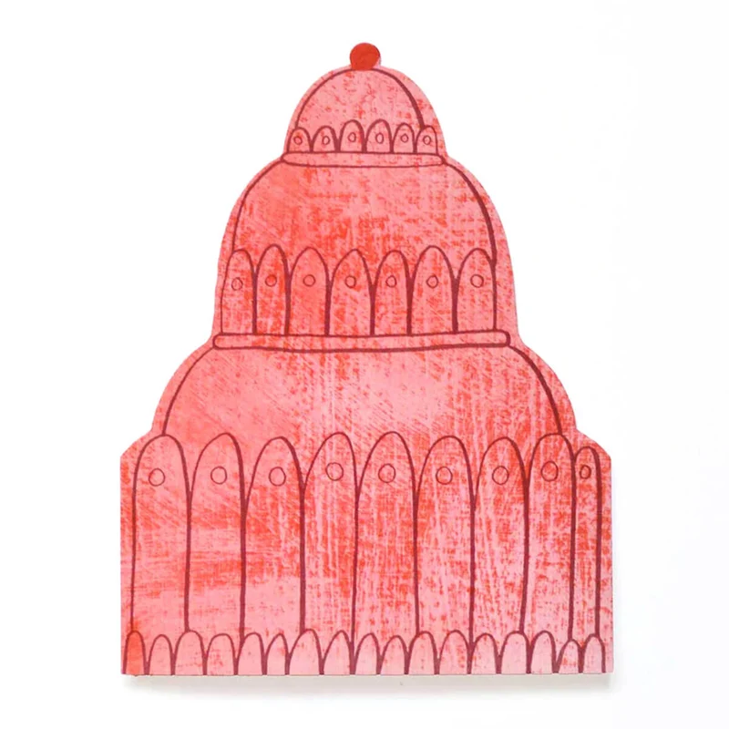 Jelly Greetings Card by Mortlake Papers