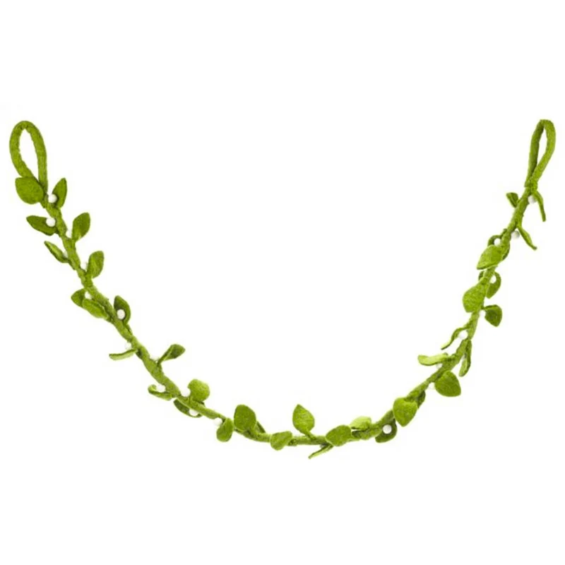 Mistletoe Christmas Garland (120cm) by Felt So Good
