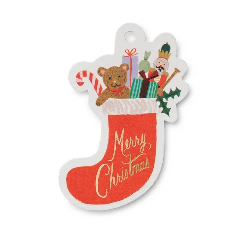 Nutcracker Stocking Gift Tags (Set of 8) By Rifle Paper Co.
