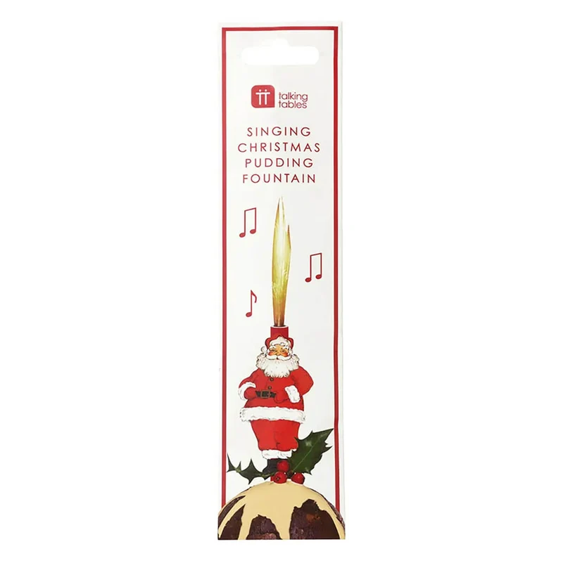 Santa Singing Ice Fountain by Talking Tables