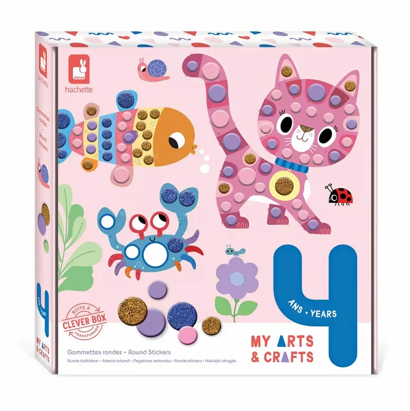 My Arts & Crafts Creative Stickers Set by Janod