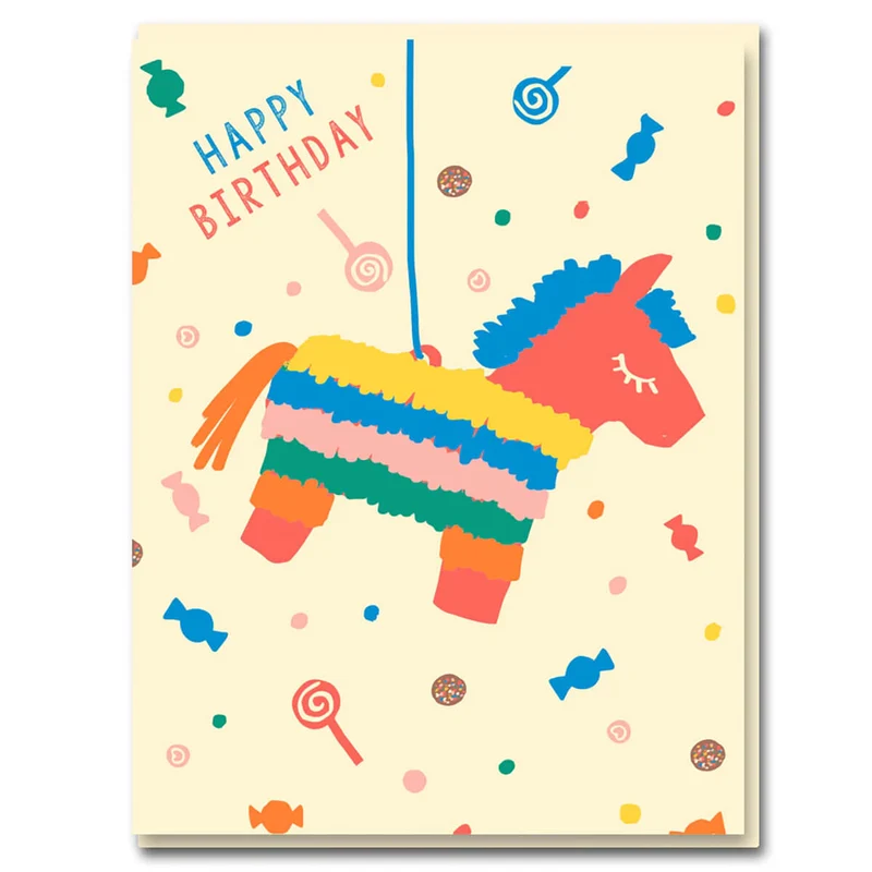 Piñata Greetings Card by Emma Cooter for 1973