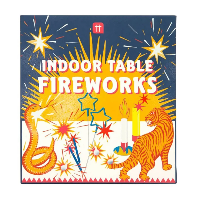 Indoor Table Fireworks by Talking Tables