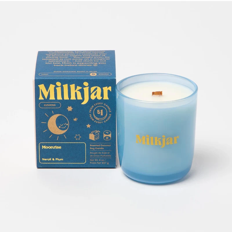 Moonrise Neroli & Plum Candle by Milk Jar