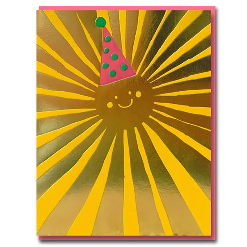 Joyful Sunshine Greetings Card by Emma Emmerson for 1973