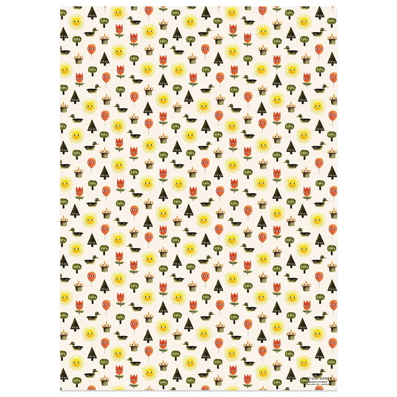 For You Gift Wrap By Red Cap Cards