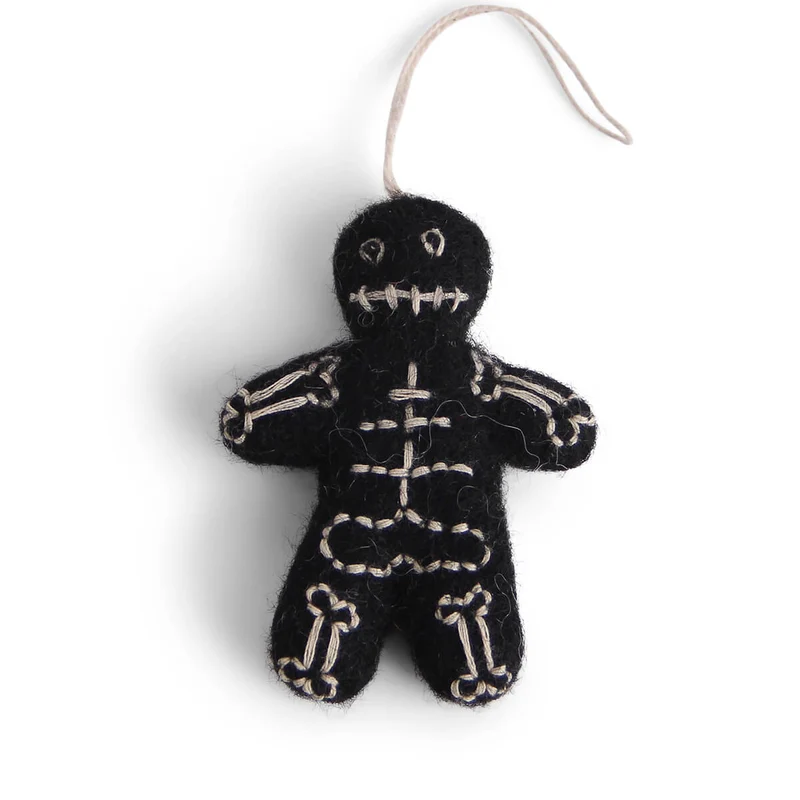 Skeleton Hanging Halloween Decoration by Gry & Sif