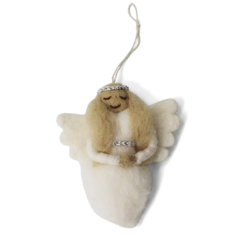 Gloria Angel Hanging Christmas Decoration by Gry & Sif