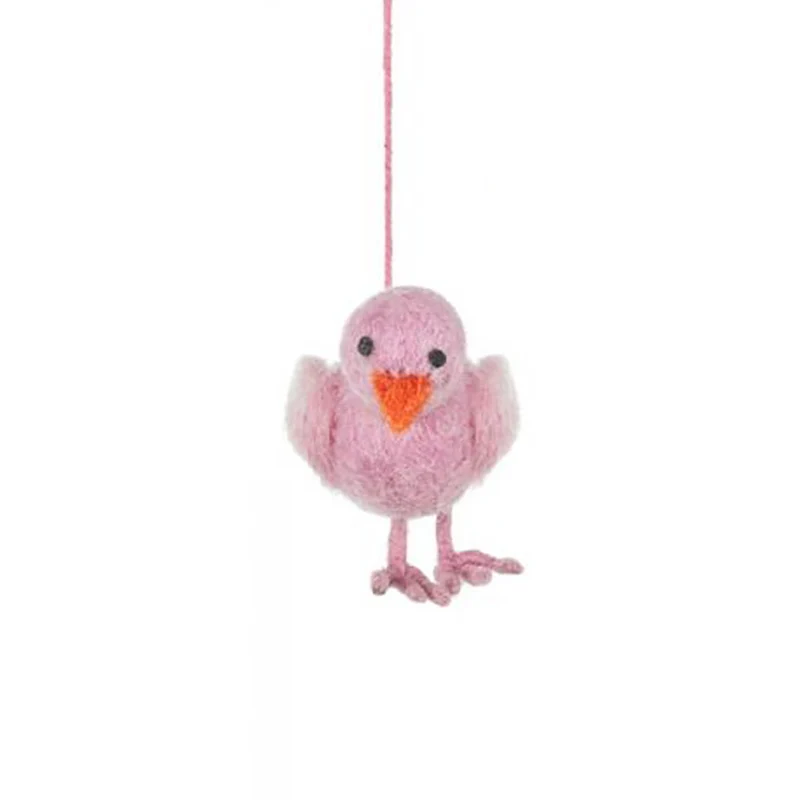 Easter Chick Hanging Decorations by Felt So Good