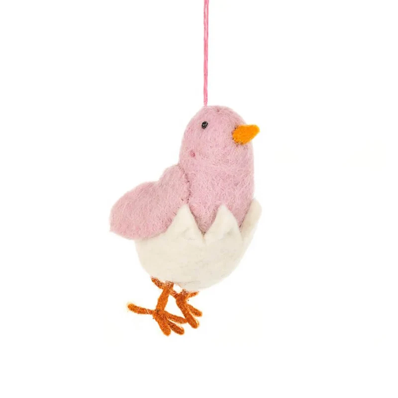 Chirpy Chicks Hanging Easter Decorations by Felt So Good